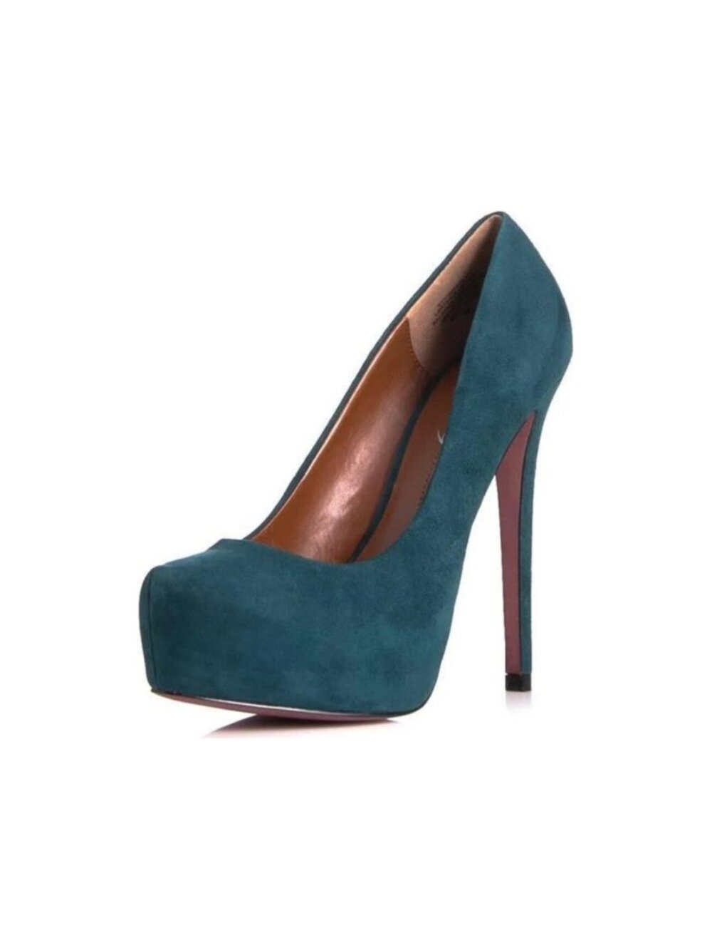 Boutique 9 Kimberly Pump Dark Turquoise Suede Jade Platform Heel